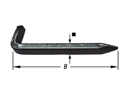 Steel Staples, Square 2.2 X 30 mm