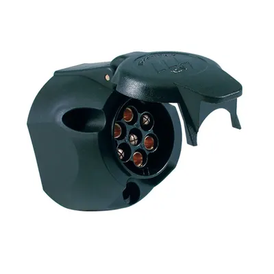 Prise de Courant 7 Broches Pvc 12v / Blister