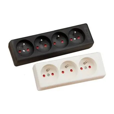 Plug Block Black 4voud