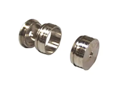 Set of Tube Support Pots Nickel 19 mm