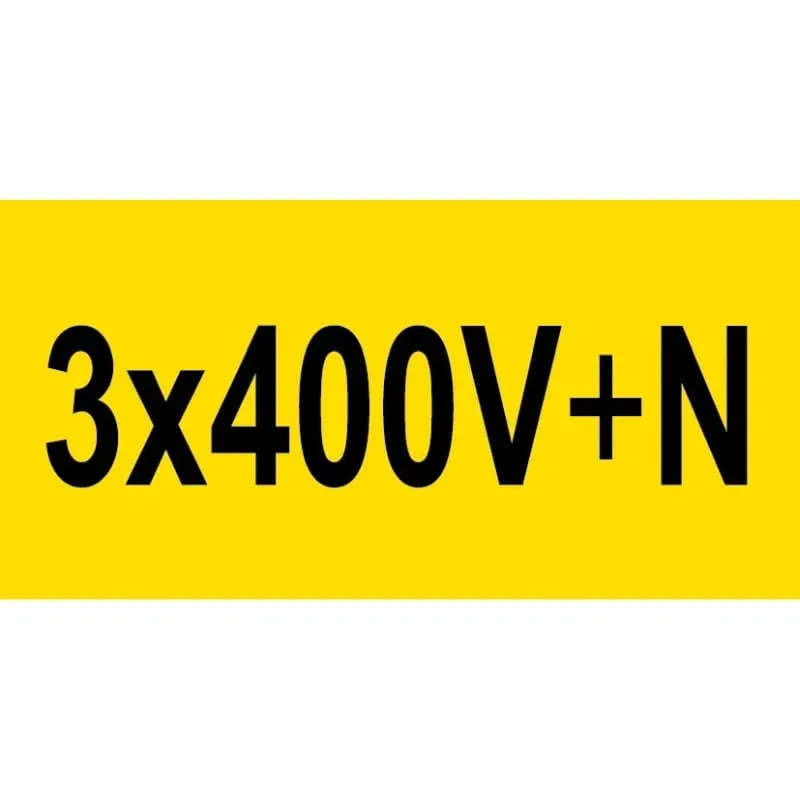 Sticker 3x400v+n 1