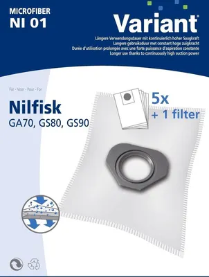 Stofzuiferzak Nilfisk Ni01 2