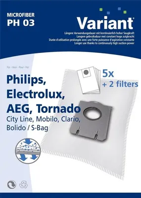 Sac Aspirateur Philips Ph03 5