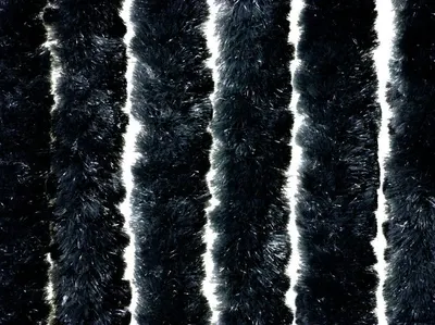 Stripgordijn Wasbaar Zwart 100x220cm 3
