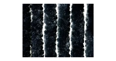 Stripgordijn Wasbaar Zwart 100x220cm 4