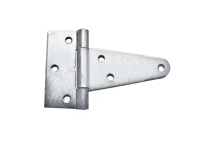 T-Hinges, Heavy, Black 135 mm