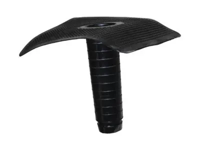 Tapbuis Rubber Zwart 80