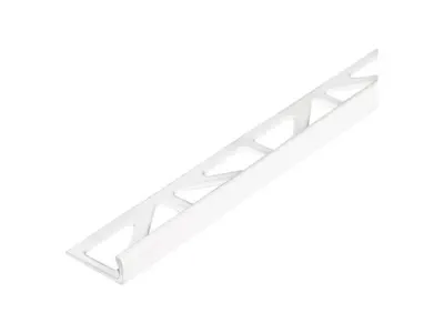 Tile Profile Alu White 10 mm 250 cm