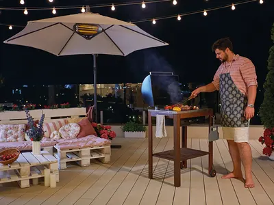 Terras Verwarmer Hangend 2000w 6