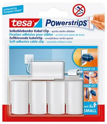 Tesa Zelfkl Kabelclip