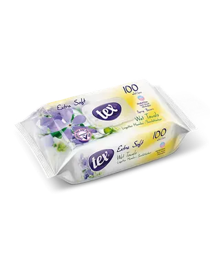Tex Wet Cloth 100 Sheets of Spring Flowers 2