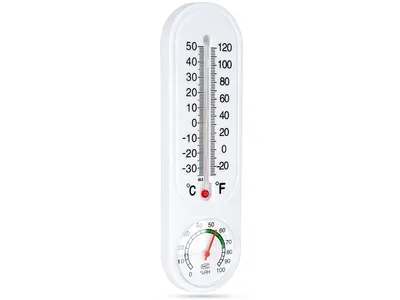 Thermometer met Hygrometer 22 cm 2