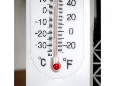 Thermometer met Hygrometer 22 cm 6