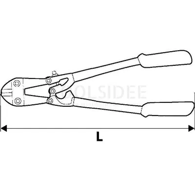 Topex Boutenschaar 450 mm 2