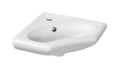 Trevi Hoek Lavabo 35x35cm 1