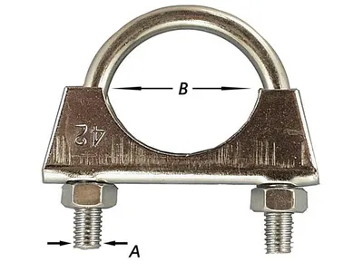 Exhaust Clamp Galvanized 32 mm