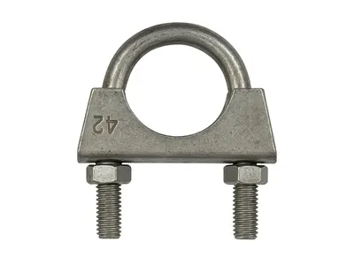 Exhaust Clamp Zinc Plated M8x45mm