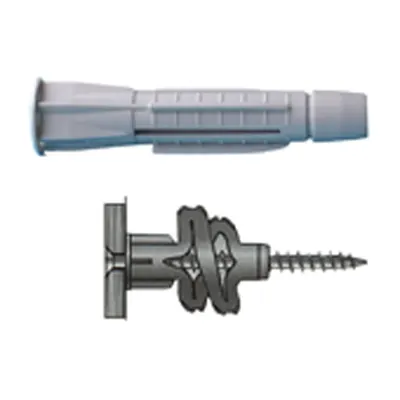 Universal Plugs with Collar 10 X 61 mm