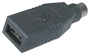 Usb a Female/mini Din 6p Male Adapter
