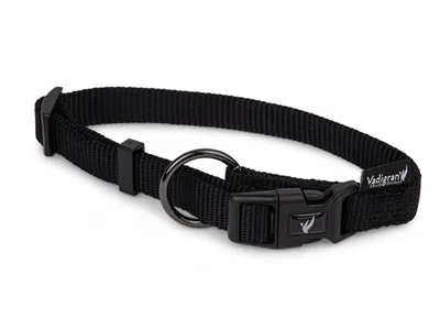 Vadigran Collier Classique Nylon Noir 20-35 cm X 10 mm S