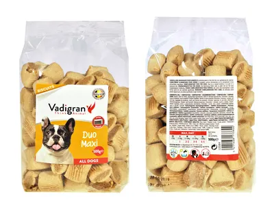 Vadigran Snack Biscuits pour Chien Duo Maxi 500 g 3