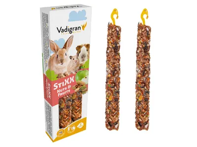 Vadigran Stixx Lapin Cobaye Noix Fruits 150gr 2
