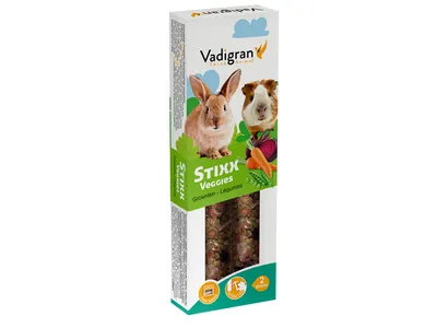 Vadigran Stixx Lapin Cochon D'inde Légumes 115gr