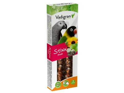 Vadigran Stixx Perruche Perroquet Fruit 115gr