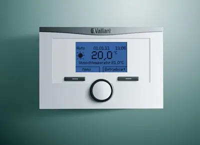Thermostat D'ambiance Vaillant Calormatic Horloge Hebdomadaire Classe V Modulant Vrt 350