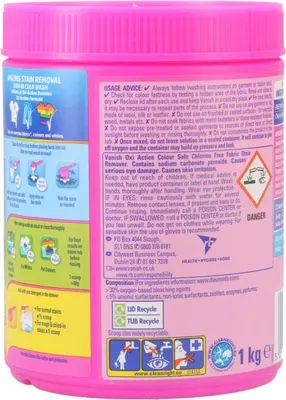 Vanish Oxi Action Vlekvewijderaar 1 kg 4