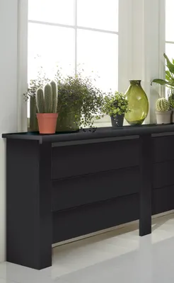 Vensterbank Zwart 36 mm 160x30cm 4