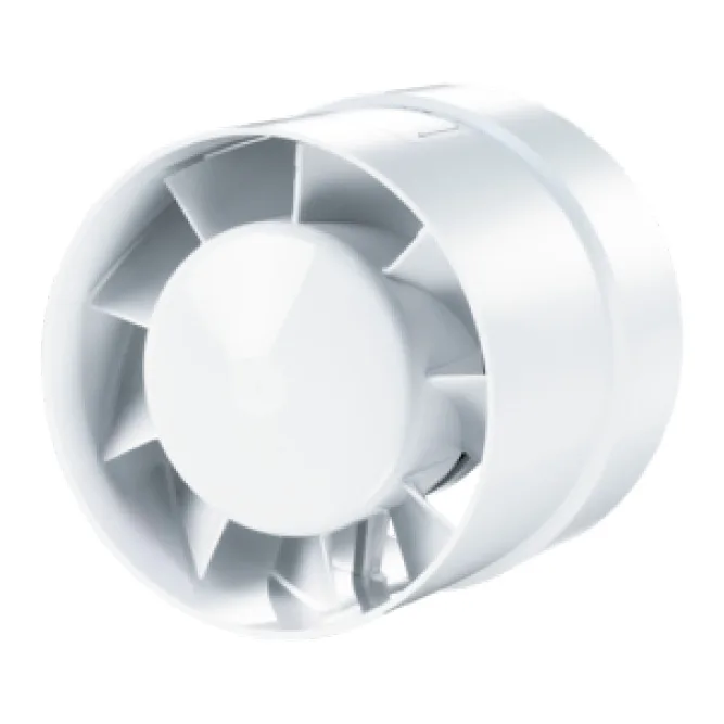 Vents Ventilator Buis 230v Ø125mm Wit