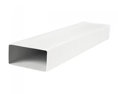 Vents Vierkante Buis 55x110 1 m