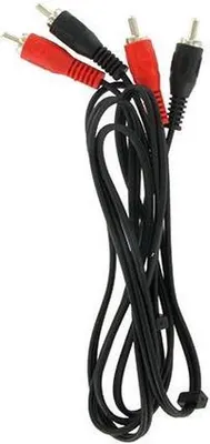 Verbindingskabel Audio 2x2tulp 1.5mtr 1