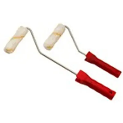 Paint Roller 10 cm Anti Drip Yellow Striped