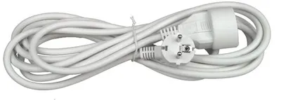 Verlengsnoer 5 m 16a/250v 3x1,5mm2 Wit 66714 3