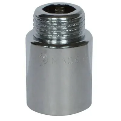 Verlengstuk 1/2mf 30 mm Verchroomd