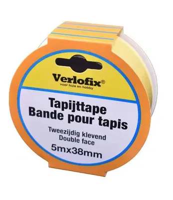 Verlofix Dubbelzijdig Plakband 5 m X 38 mm 2