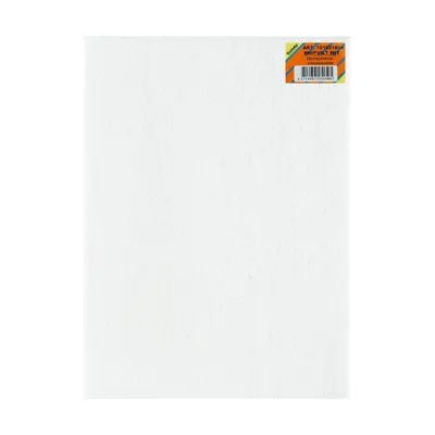 Verlofix Feutre Coupé Blanc 210x290x5mm