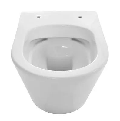 Vesta Rimless Hanging Toilet White 2