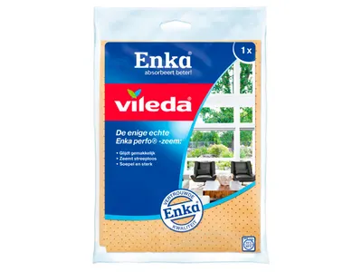 Vileda Fenêtre Chamois Enka Perfo