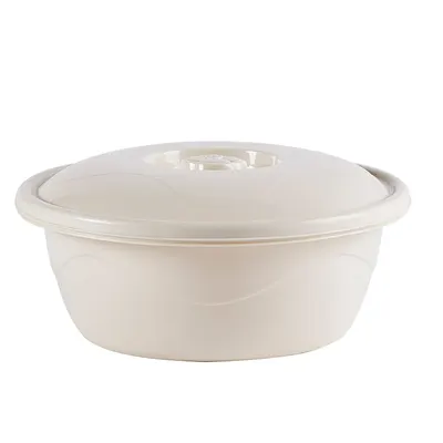 Violet Round Bowl with Lid 26 l
