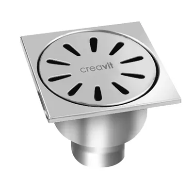 Floor Siphon Stainless Steel 15x15
