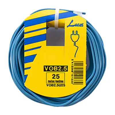 Vob 1.5 mm² 12 m Brown