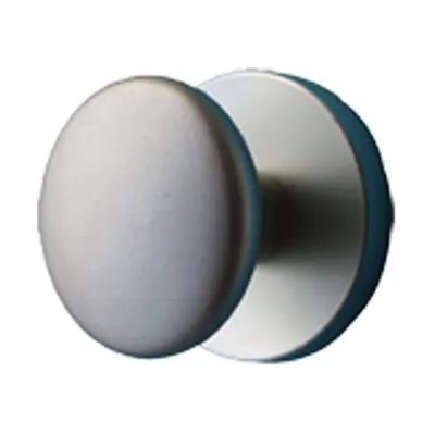 Front Door Knob Solid Alu F2 60/70mm