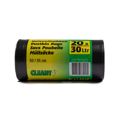 Vuilniszak Zwart 30 l 2