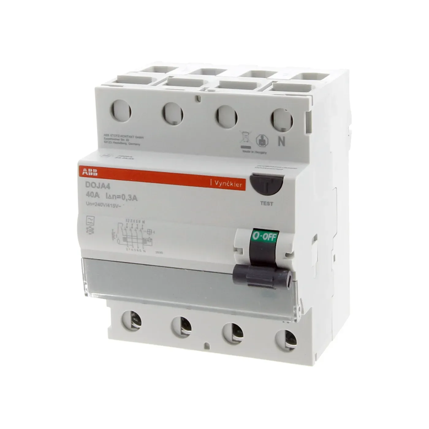 Différentiel Vynckier 4p40a300ma