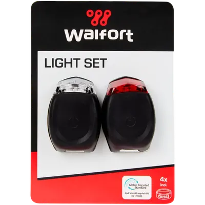 Walfort Fietslamp Set Silicone Led 3