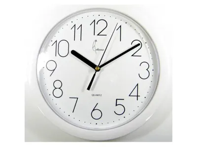 Wall Clock White 0 25
