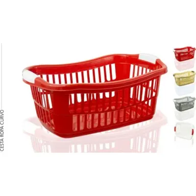 Panier À Linge 45 l Gris